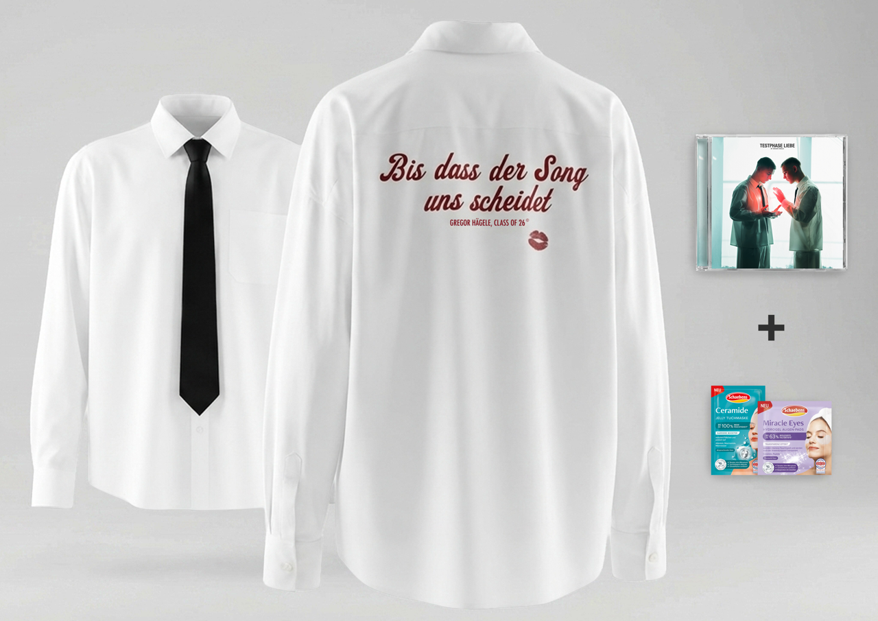 DRESS CODE TOUR VORBEREITUNGS BUNDLE x CD: "TESTPHASE LIEBE"